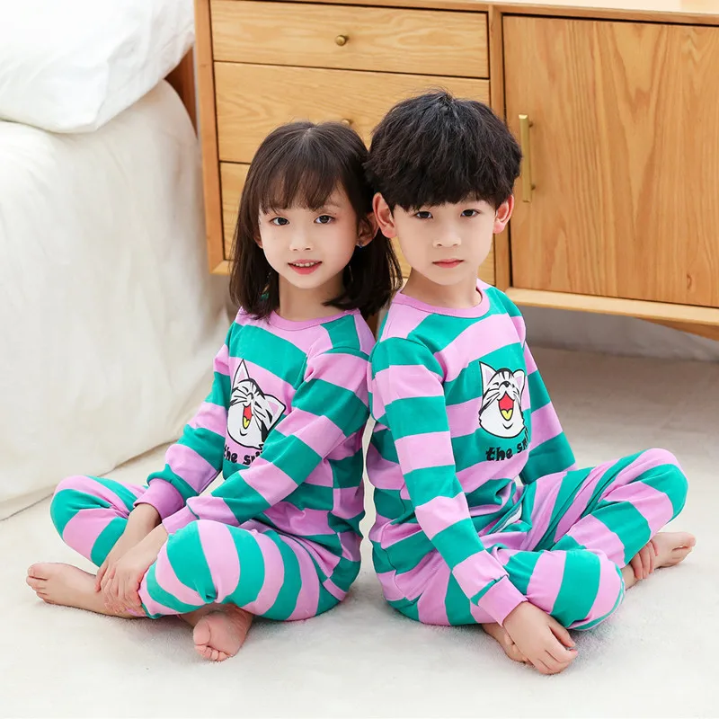 TUONXYE Baby Girls Pajamas Kids Pyajamas Set Cartoon Cute Lovely Girl Pajamas Pijama Infantil Child Home Wear Children Pijama pajama sets couple	