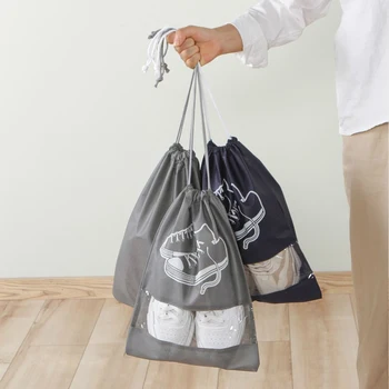 

5pcs/set Waterproof Travel Bag Underwear Shirt Shoes T-shirt Organizer Pouch Sneakers Women's Business Storage Accessories Stuff