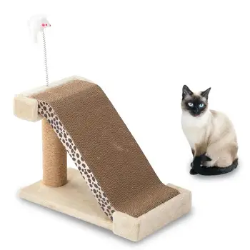 

Two-in-One Cat Climbing Rack Cat Scratch Board Funny Small Pet Playing Toy Pet Supplies Accessories for Home Indoor