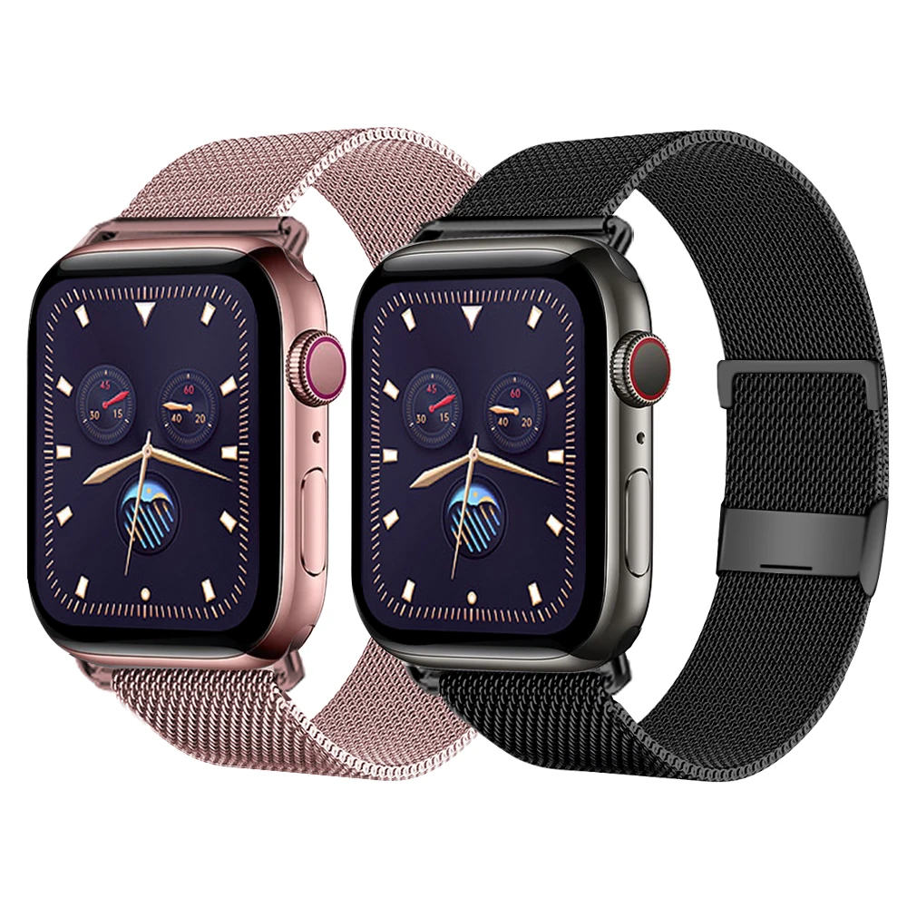 

Bracelet Stainless Steel MAGNETIC Milanese band For Apple Watch 6 5 4 3 2 1 SE 42mm 38mm Bracelet strap for iwatch 4 5 40mm 44mm