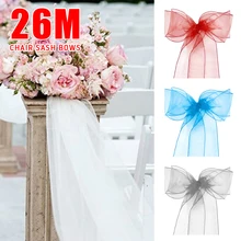 1 комплект из органзы, высокое качество, стул с поясом, свадебное кресло, заколка для волос, украшение, стулья, бантик, пояс, галстуки для свадеб, банкетов