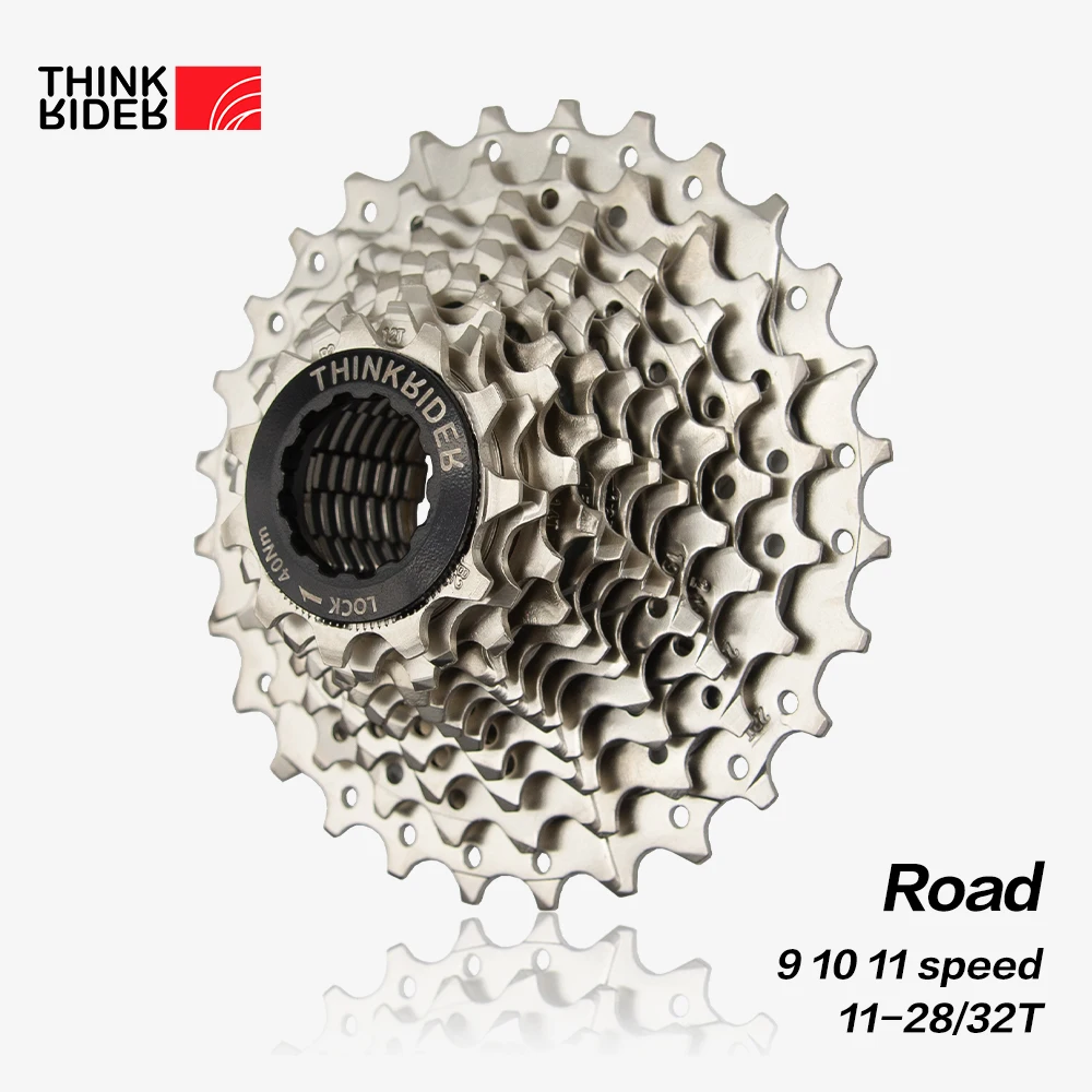 Thinkrider Road Bike 9 10 11 Speed Cassette X7 A1 X5 Bike Trainer Volano Per Bicicletta Ingranaggio Posteriore Adatto Per Bici Da Strada A 11 Velocità