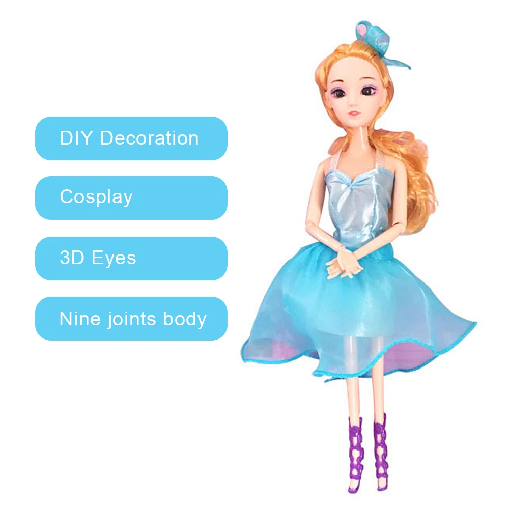 DIY 3D куклы принцессы игровой набор игрушечной посуды карьера косплей ролевые игры кухонная посуда игрушки на день рождения для детей образовательные подарки