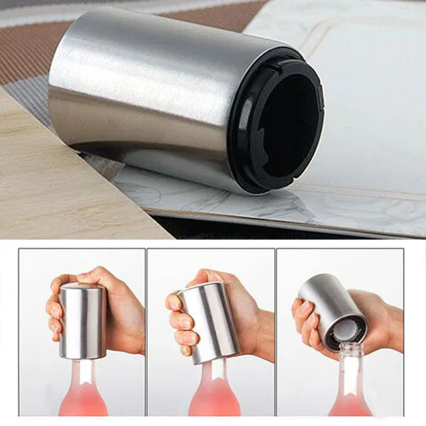 Beer Opener Stainless Steel Utensl Accessories Kits Gadget Silver Color Durable Prop Household Props Tools Bottle Opener