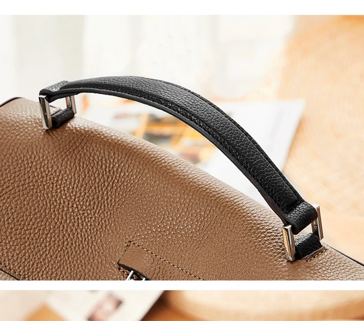 Sac à main en cuir véritable