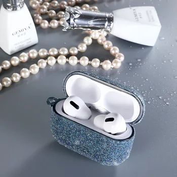 

For AirPod 1 2 Case Pink Diamond Solid Color Earphone Box for For Airpods Pro 3 TPU Case Protective Wireless Bluetooth Headset