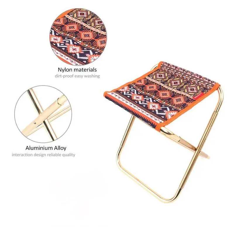 ABUO-алюминиевый сплав складной стул легкий портативный кемпинг стулья для взрослых стул прочный рыболовное сиденье складной пляжный стул с