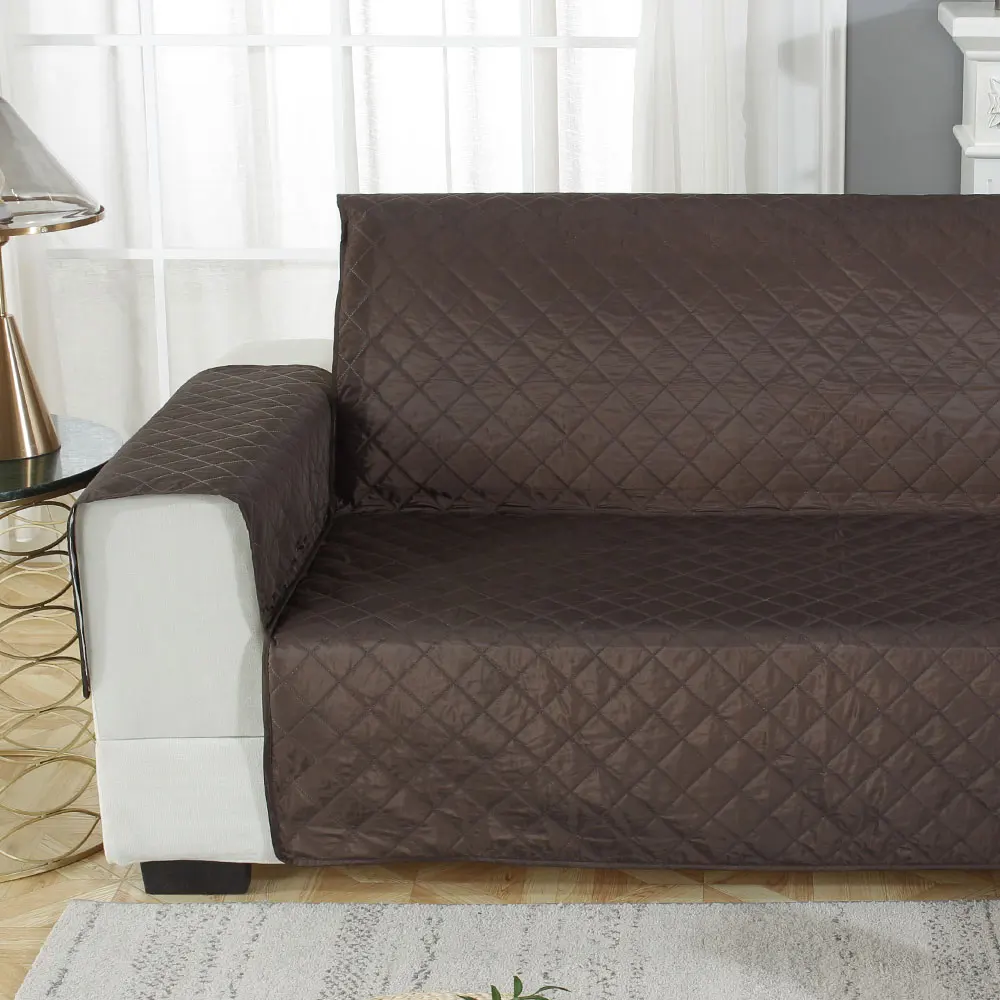 Waterproof Sofa Slipcover Non-slip Soft Sectional Couch Covers Pet Furniture Protector Slipcovers Right Left Arm Sofa Cover