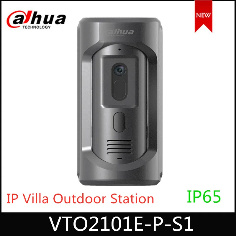 

Dahua VTO2101E-P -S1 IP Villa Outdoor Station VTO2101E-P upgrade model , Zinc alloy panel, IP65,IK10 intercom system