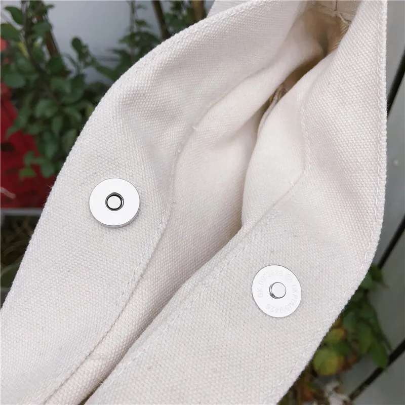 

2019 Fashion Canvas Bag Trend Versatile Shoulder Oblique Bag Fresh Artistic Simple WOMEN'S Bag