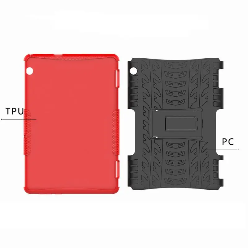 Suitable for Huawei Mediapad T5 10.1in hybrid solid hard rubber PC bracket Suitable for Huawei Mediapad T5 10.1in hybrid solid hard rubber PC bracket