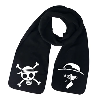 

Hot fashion new spring winter Anime One Piece Warp-knitted Cotton Blend Scarf Winter Fleece Scarf Shawl Neckerchief Muffler