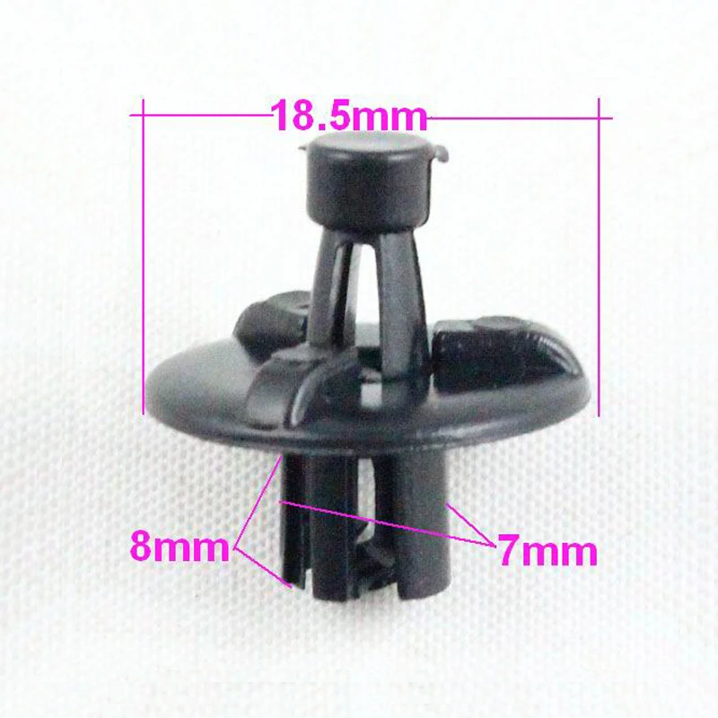 

Automotive deflector trim panel retainer clip push-type gantries board snaps fastener rivet for toyota 53259-48010