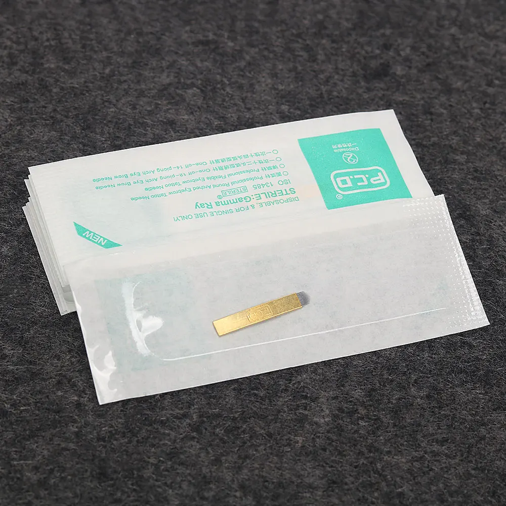 500 шт. иглы для перманентного макияжа 12 игл|12 needles|needle permanentpcd |