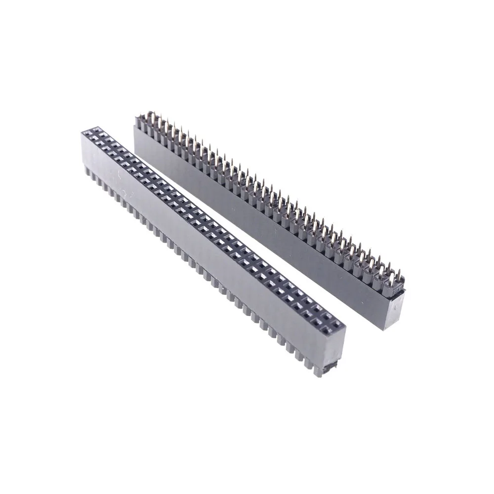 5 шт. 2 54 0 10 "шаг 2x64 Гб/32 позиции Dual Row PCB наружный коллектор со сквозным отверстием