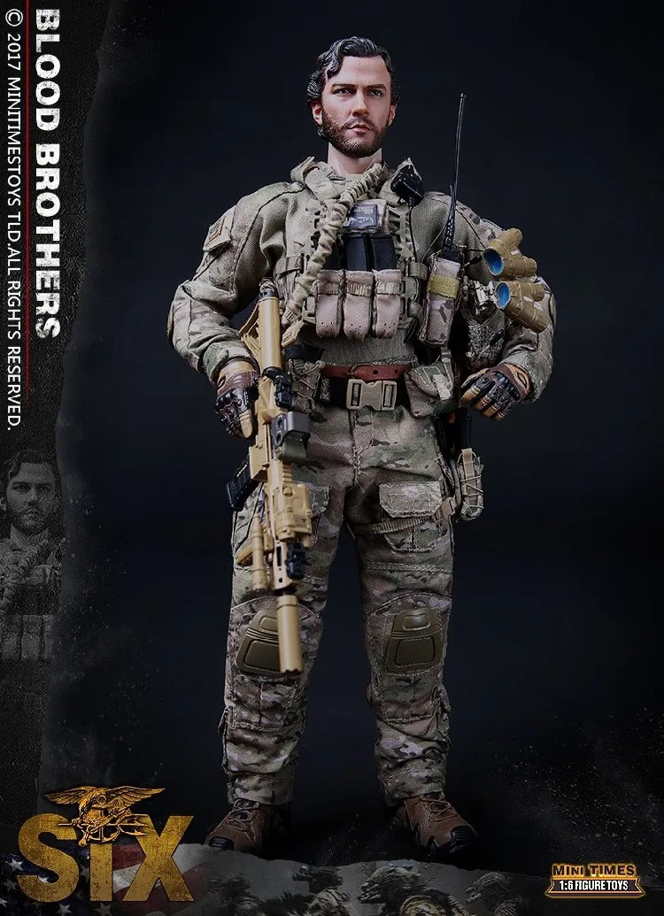 Мини-игрушки M010 1/6 US Army New Seal Team 6 шесть кровяных ботинок 12 дюймов Коллекционная Фигурка солдата хобби подарок DIY