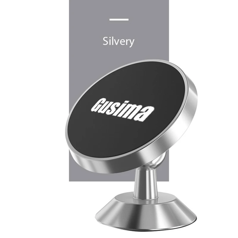 Магнитный автомобильный держатель для телефона для iPhone samsung 360 Air Mount Магнитная подставка для мобильного телефона в автомобиле gps держатель - Цвет: Dashboard Silver