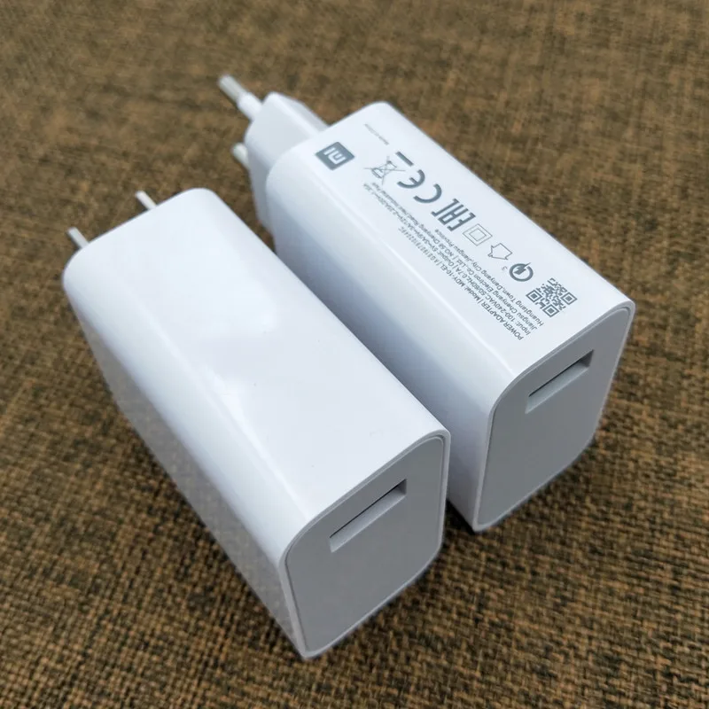 Xiao mi MDY-10-EL QC4.0 быстрое зарядное устройство 27 Вт высокоскоростное турбо зарядное устройство ЕС адаптер для mi 9 9se 9t 8 cc9 Red mi K30 note 7 8 pro K20 Pro