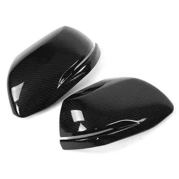 

2 pcs Car Carbon Fiber Style Rearview Side Mirror Cover Trim for Honda CRV Made high quality ABS plastic lightweight non fading