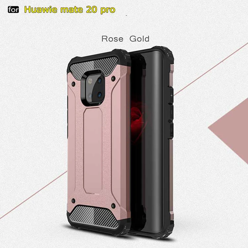 1000 шт Бронированный чехол s для huawei mate 30 Pro mate 20 Lite 20X mate 10 9 Lite 8 противоударный чехол-гибрид для телефона двухслойный чехол
