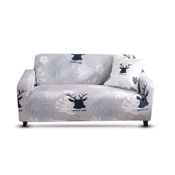 

Stretch Top Quality Beautiful Elastic Sofa Cover Slip Cover Couch Cover Slipcovers DIY Living Room Dustproof Hotel Plush