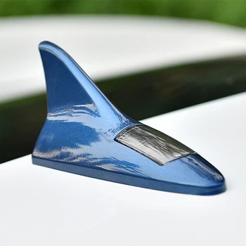 

LED Signal Antenna Universal Car Roof Radio Shark Fin Antenna Piano Paint Decoration For Honda Toyota Nissan Vw Bmw Accessories