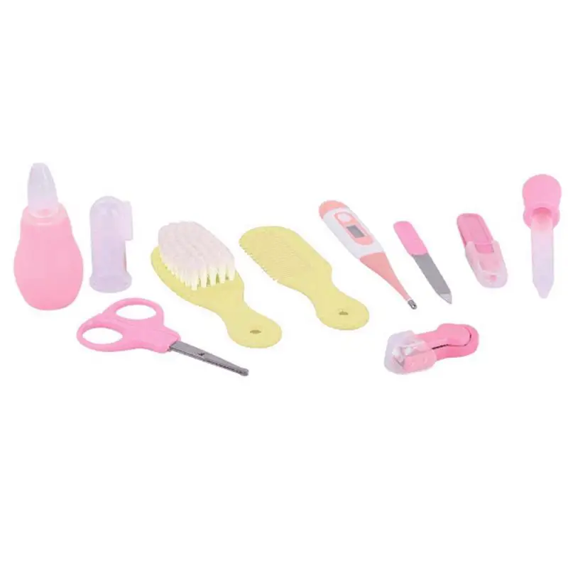 Kuulee Essential Baby Health Care Kit Nursery Kit Grooming Kit-10 Pieces Infant Nursery Care Kit ABS Plastic - Цвет: 60 sets