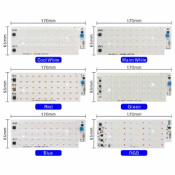 2022NEW 2pcs/lot 50W LED Flood Light Chip SMD 2835 Outdoor Floodlight Spotlight Beads AC 220V For LED Street Lamp Landscape