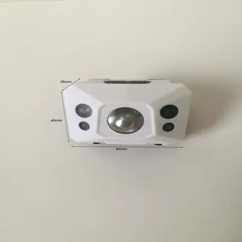

Outdoor Portable USB Charging Waterproof Induction Head Lamp 3 Lighting Modes LED Headlight for Night Riding Fishing