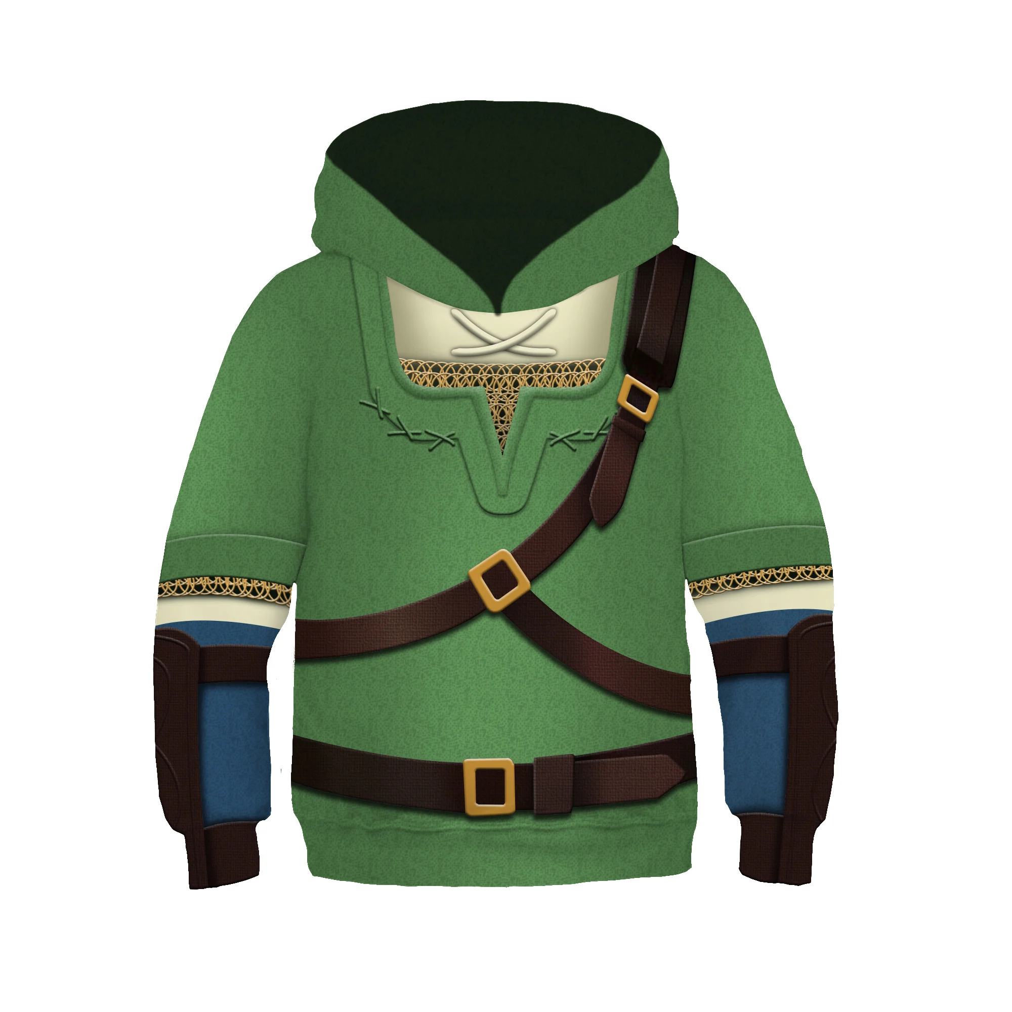 New Game Link Oracle of Seasons The Wind Waker Cosplay Costumes Sportswear Sweatshirt Kids Child Pullover Hooded Jacket Hoodies anime halloween costumes