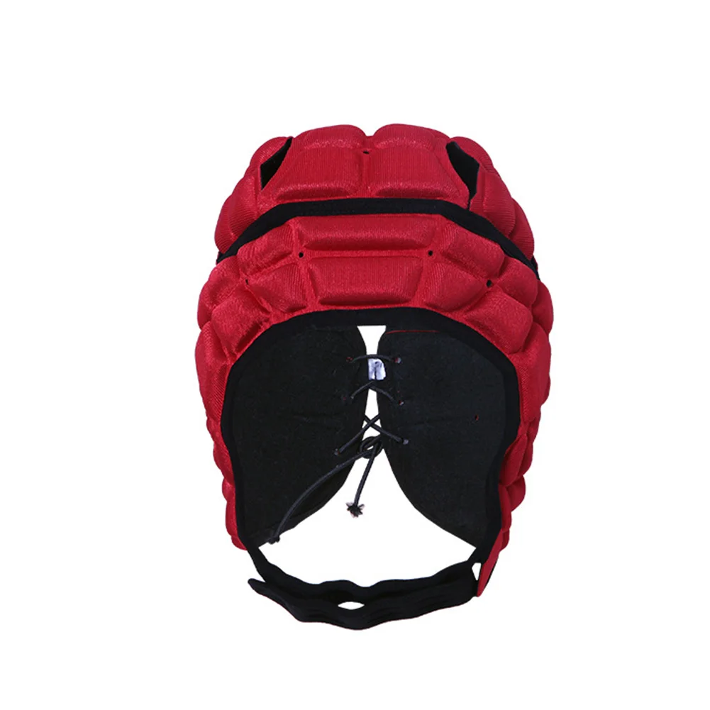 Футбол прочный спортивный шлем вратаря удобная портативная тренировочная детская Регулируемая регби роликовая шляпа Защитная Экипировка