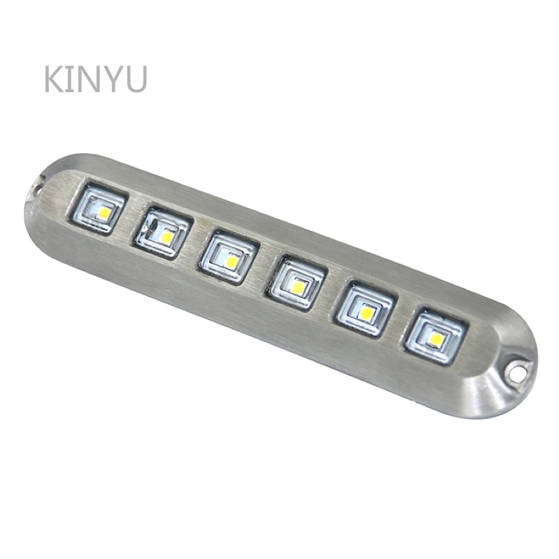 RGB/RGBW Цвет DC12V 6 Вт 316L Нержавеющая сталь светодиодный подводный морской катер