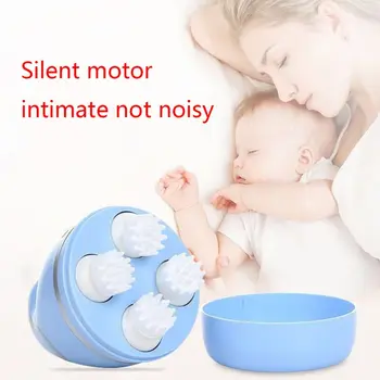 

Electric Head Massager USB Rechargeable High Frequency Vibration Deep Tissue Kneading Pressure Stress Release Headache Pain