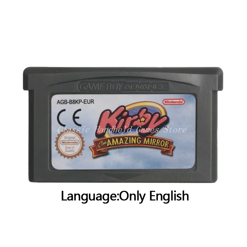 Kirby & the Amazing Mirror картридж для видеоигр консольная карта версия ЕС Nintendo GBA|Запасные