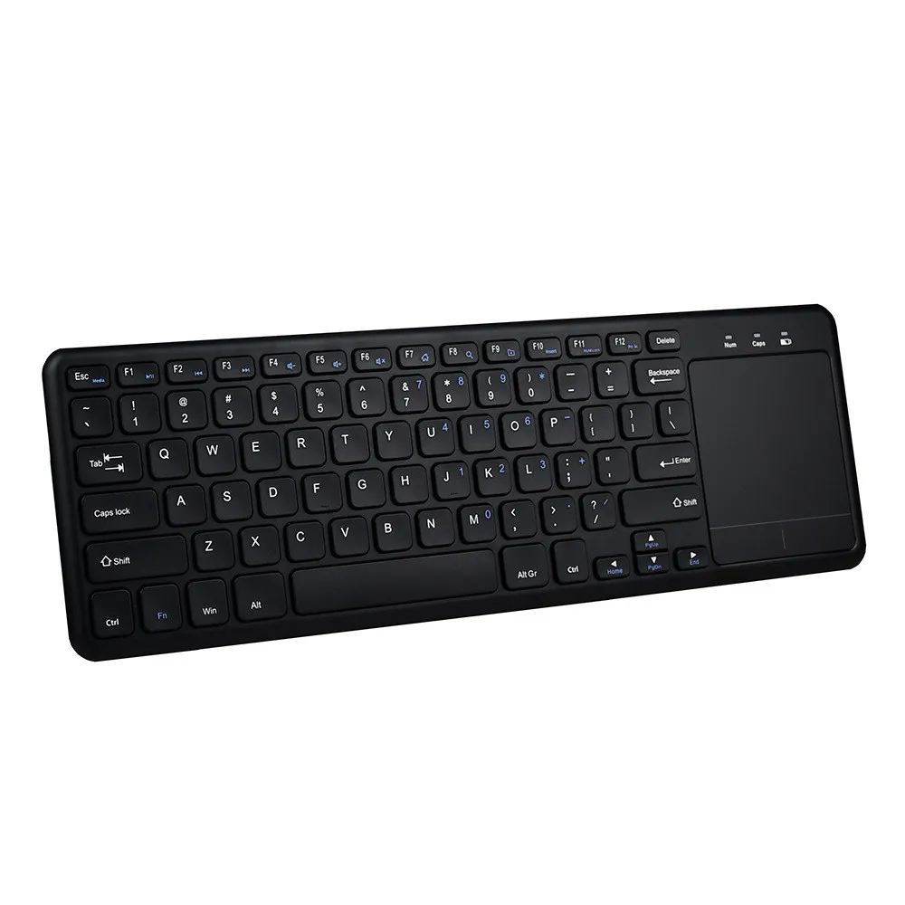 Teclado mecanico2.4GHz беспроводная сенсорная мини-клавиатура Французская клавиатура для ПК смарт-ТВ на андроид зуоя механичекая клавиатура - Цвет: B