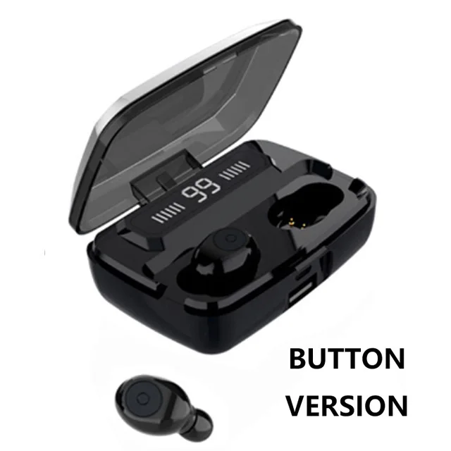 as show Оригинальные F9 беспроводные наушники TWS Bluetooth 5,0 наушники HIFI спортивные для бега IPX7 водонепроницаемые наушники гарнитура с сенсорным управлением - Цвет: as show