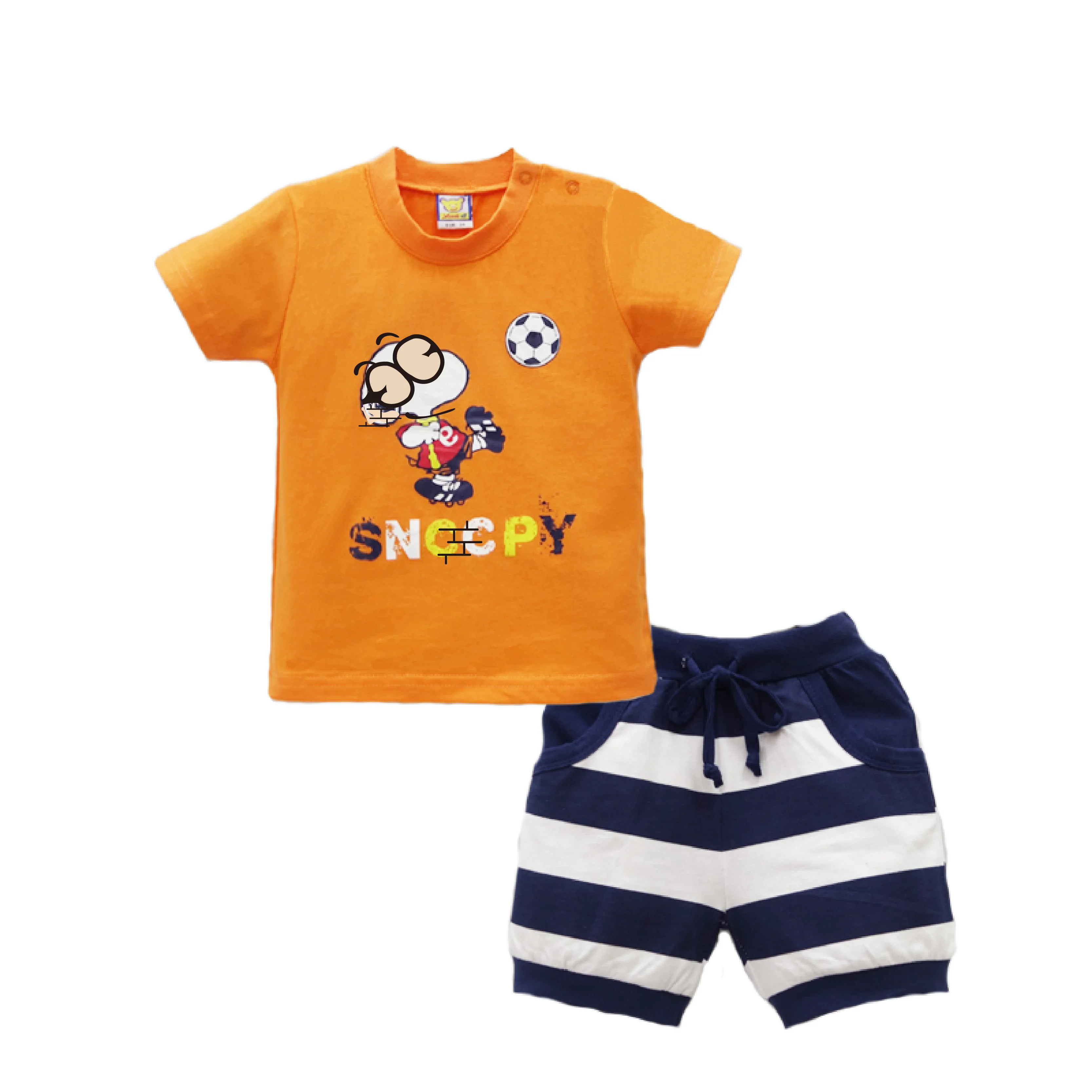 

Футболка с коротким рукавом и шорты для мальчиков 1-3 лет