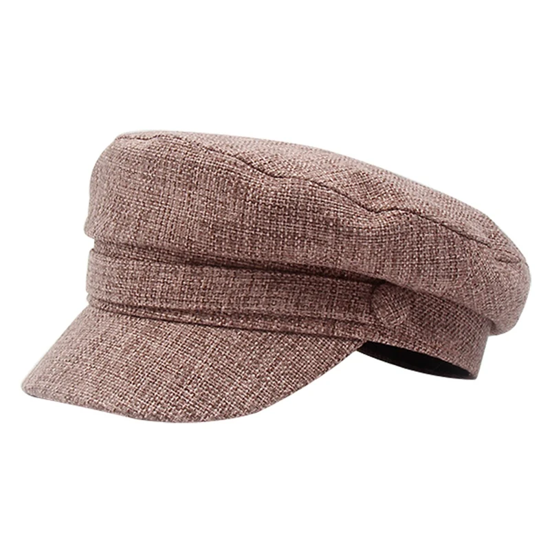 red coffee color a Модные женские шапки для отдыха на открытом воздухе простые высококачественные удобные дышащие регулируемые шапки с уткой - Цвет: red coffee color a