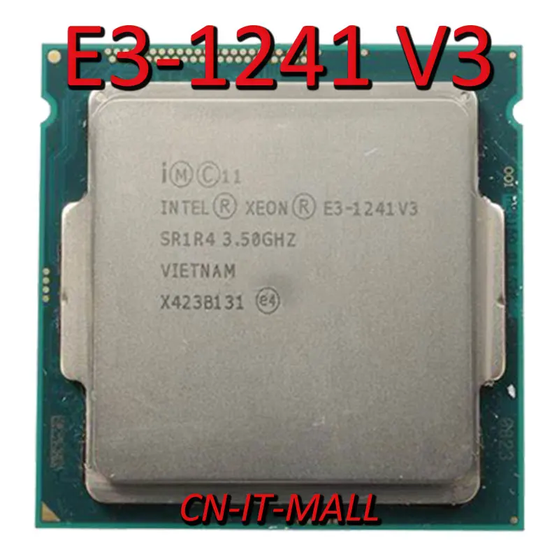 Intel Xeon E3-1241 V3 CPU 3.5GHz 8M 4 Core 8 Threads LGA1150 Processor | Компьютеры и офис