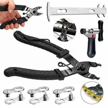 

1pc Motorcycle Bicycle Link Pliers + Bicycle Chain Tool + Chain Tester Bicycle Repair For Trekking Racing City Bike