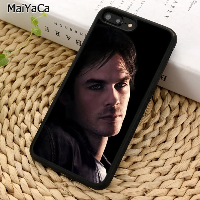 MaiYaCa Деймон Сальваторе Дневники вампира чехол для телефона iPhone X XR XS 11 12 13 Pro MAX 5 6 7 8