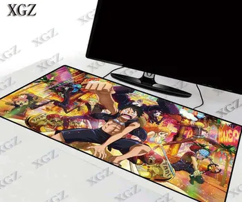 

XGZ One Piece High Quality Lock Edge Gaming Mouse Pad Gamer Game Anime pad Mat Speed Version for CSGO LOL Dota2
