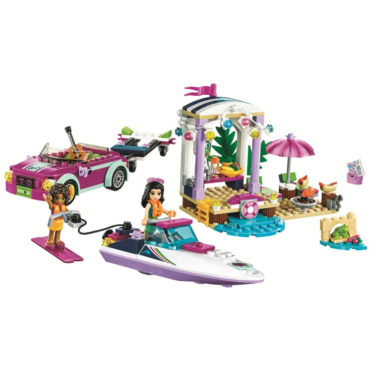 

Bela Bole Small GIRL'S Children GIRL'S Educational Interactive Assembled Inserted Building Blocks Toy 10758
