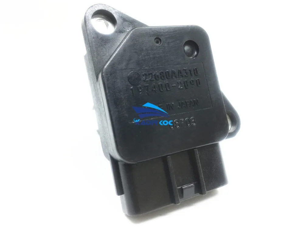 1 шт. расходомеры воздуха 22680AA310 22680-AA310 197400-2090 Maf датчики подходят для Subaru Wrx 01-02 2,0 двигатель б/у