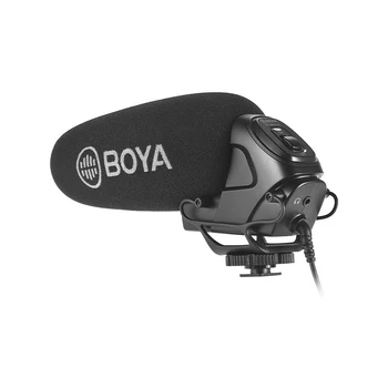 

BOYA BY-BM3030 BM3031 BM3032 BM2021BM3011 Microphone On-Camera Shotgun Condenser Supercardioid for DSLR Cameras Audio Recorders