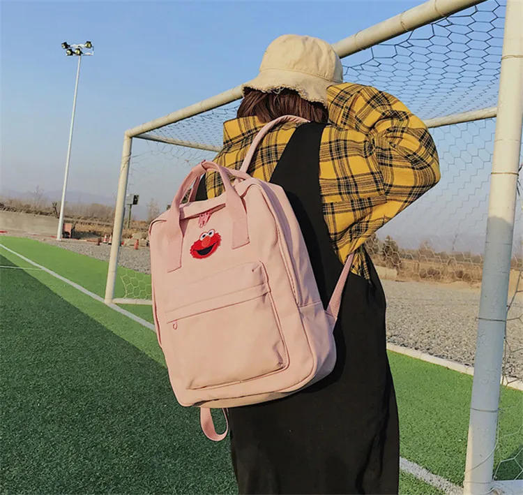 Японский Harajuku водонепроницаемый нейлоновый рюкзак женский корейский студенческий школьная сумка, очаровательные рюкзаки для путешествий с мультяшным принтом повседневные сумки для книг