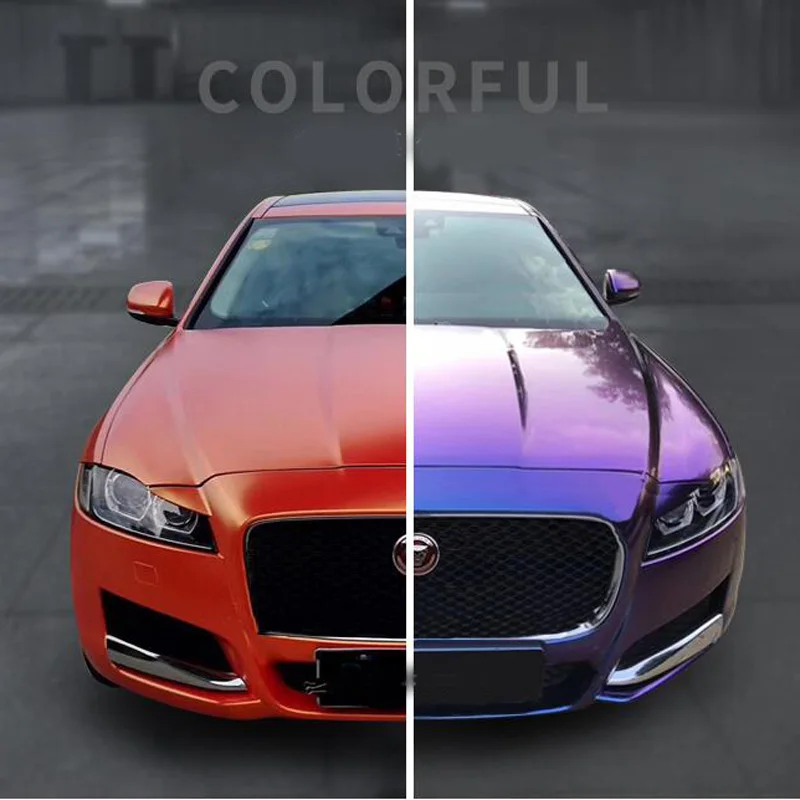 15x1 52 м High Gloss Хамелеон Блестящий Фиолетовый темно синий кузова автомобиля