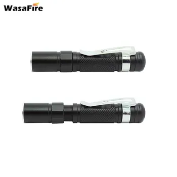 

Wasafire 5pcs/lot Mini Penlight Q5 LED Flashlight 5 Mode Torch Light Waterproof Pocket Lantern AAA Battery For Hunting Hiking