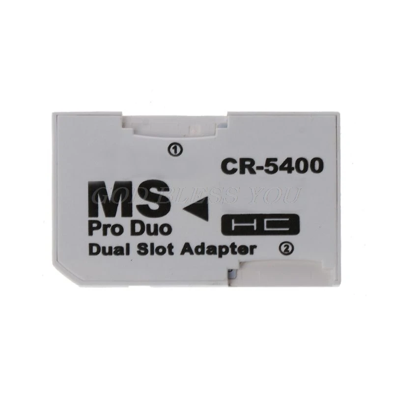 CR-5400 PhotoFast MicroSD MicroSDHC TF Karte zum MS Pro Duo Dual Slot Adapter w/ CR-5400 PhotoFast MicroSD MicroSDHC TF Karte zum MS Pro Duo Dual Slot Adapter w/