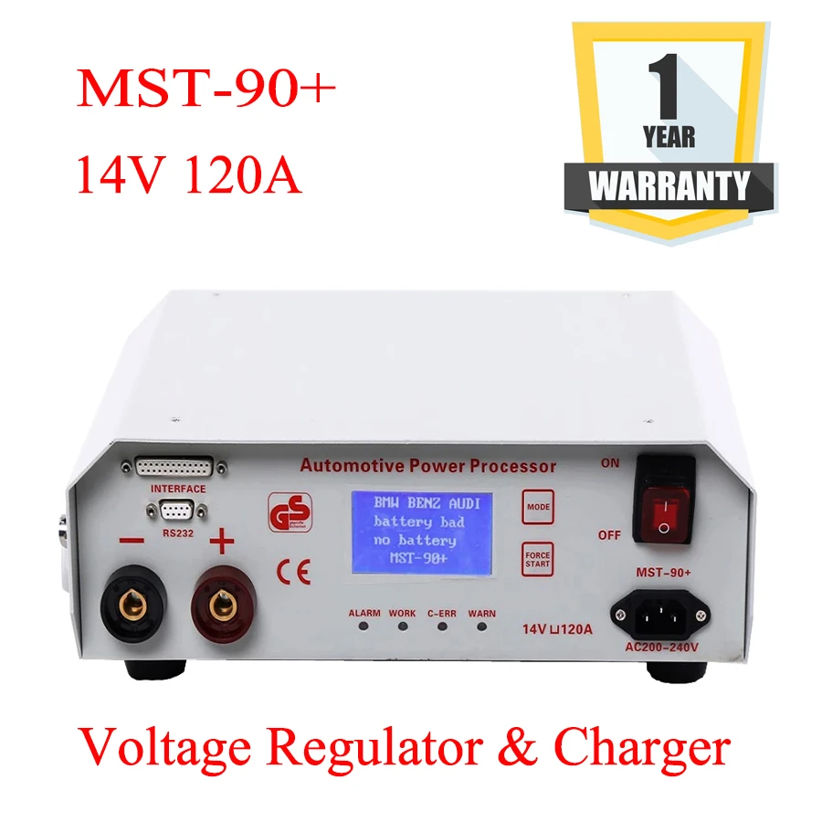 ユニバーサルカーバッテリー電圧スタビライザーレギュレーターおよび充電器 Mst 90 14v 1a 自動プログラミング Aliexpress